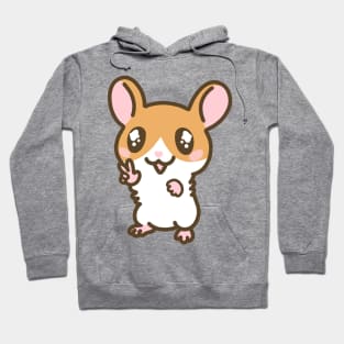 Peace Hamster Hoodie